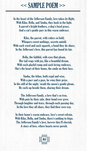Artificial Intelligence Generated Family Poem