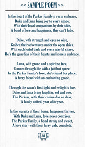 Artificial Intelligence Generated Family Poem