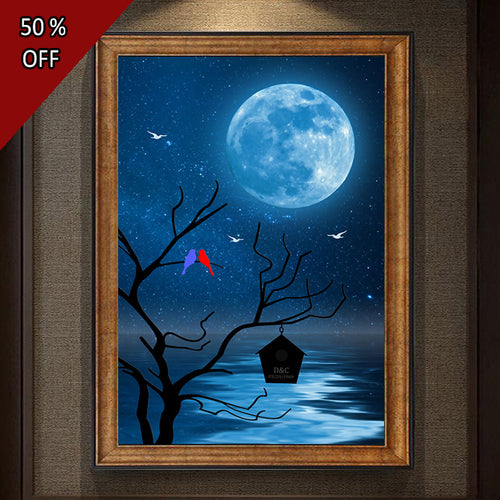 Personalized Moon Picture