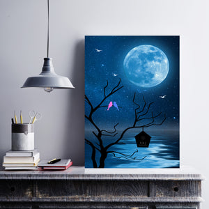 Personalized Moon Picture