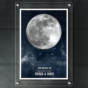 Custom Moon Print