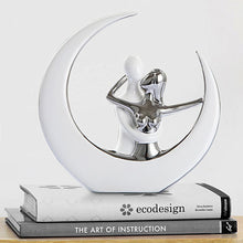 Load image into Gallery viewer, Ceramic Sculpture - Couple &amp; The Moon