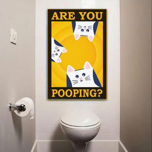"Are You Pooping?" Funny Picture