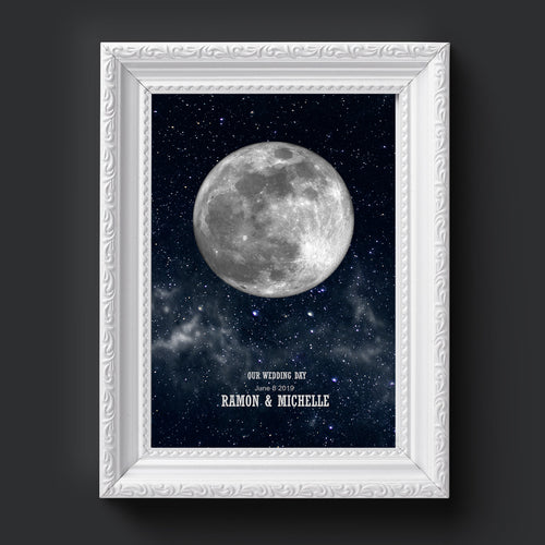 Custom Moon Print