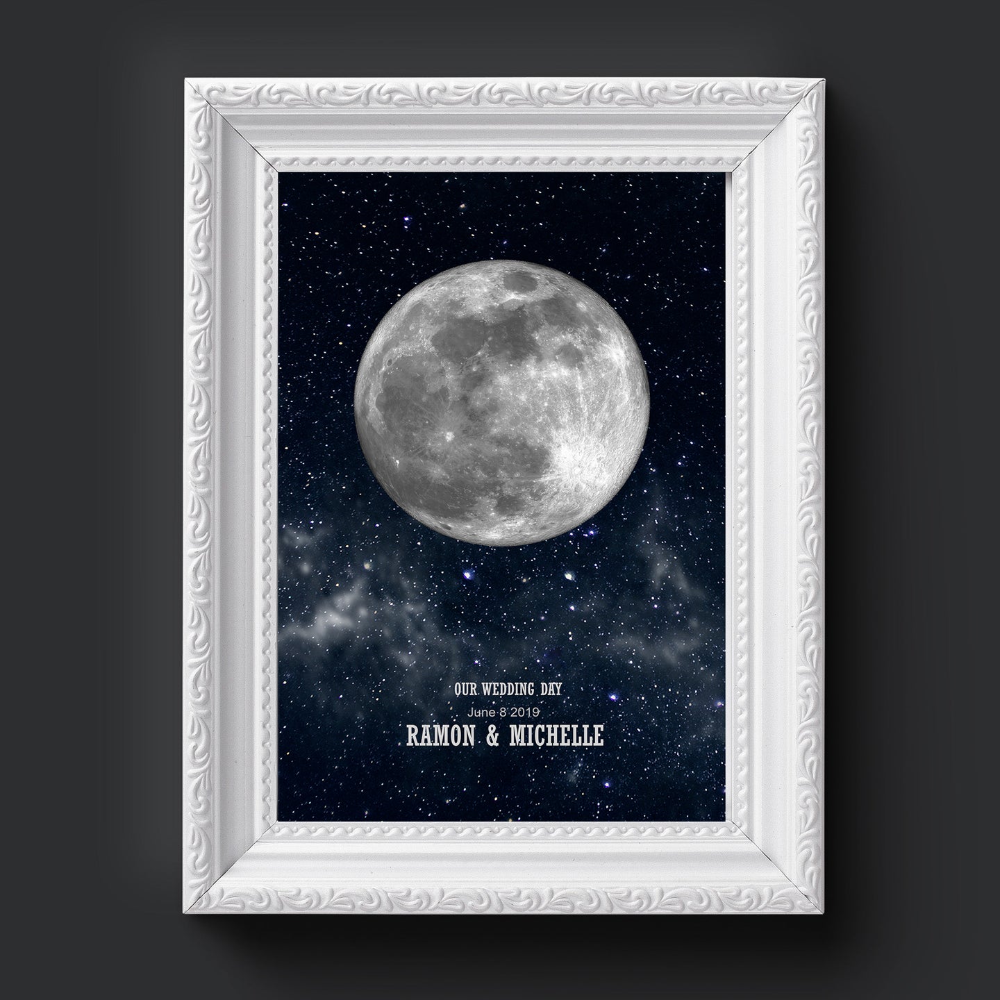 Custom Moon Print