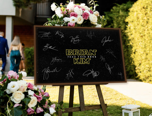 Unique Wedding Guest Book Alternative