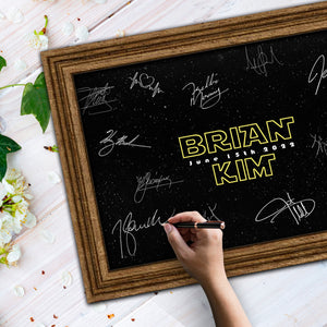 Unique Wedding Guest Book Alternative